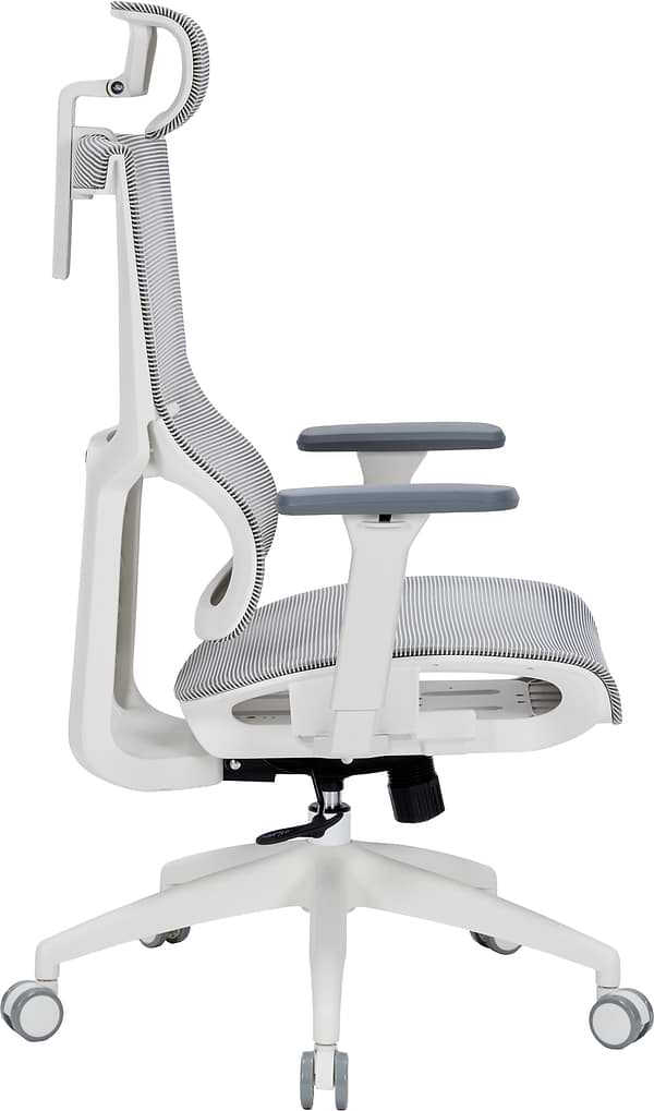 Фото - Крісло офісне OfficePro Elegant (OC660-W-DG-DG) White/Dark Gray