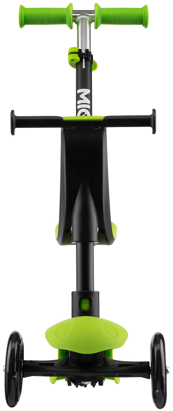 Фото - Триколісний самокат Miqilong Alamo Зелений (ALAMO-125-GREEN)