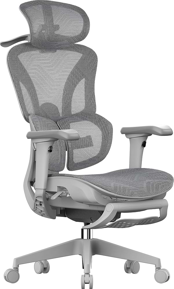 Фото - Крісло офісне OfficePro Elite Grey (OC950G)