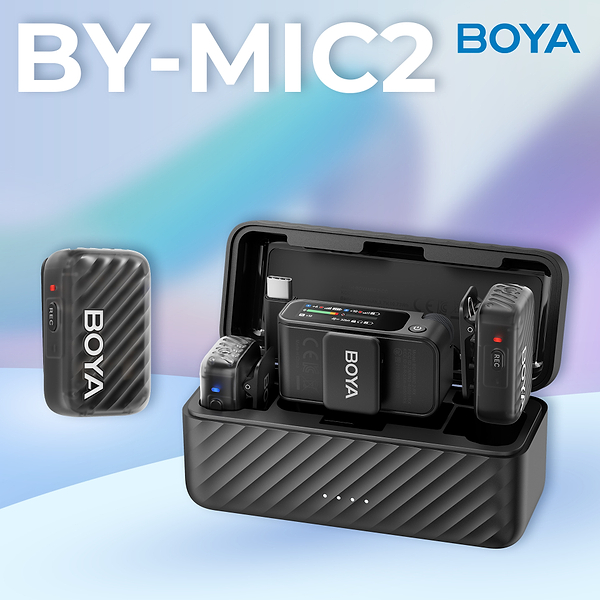 Фото - Микрофон для смартфона Boya MIC 2-02 Type-C/TRS Black