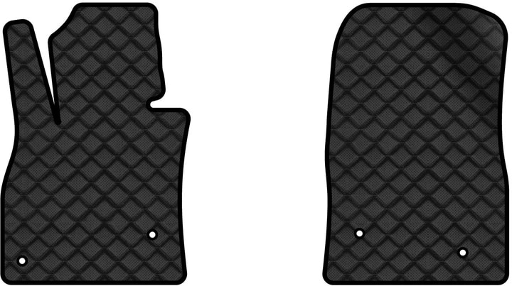 Коврики из экокожи в салон авто передние EVAtech ECO для 6 (GJ) Mazda 2012 3 поколение Sedan EU MZ32629ACC2VL4BBB