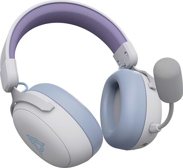 Фото - Гарнітура бездротова ігрова Ajazz AHM08 MAX 3-Mode White (AHM08-MAX-PWB)