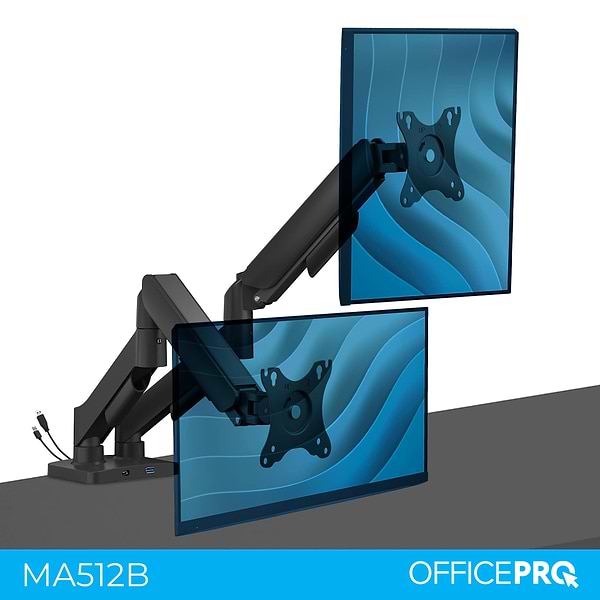 Фото - Кріплення настільне OfficePro MA512B Black