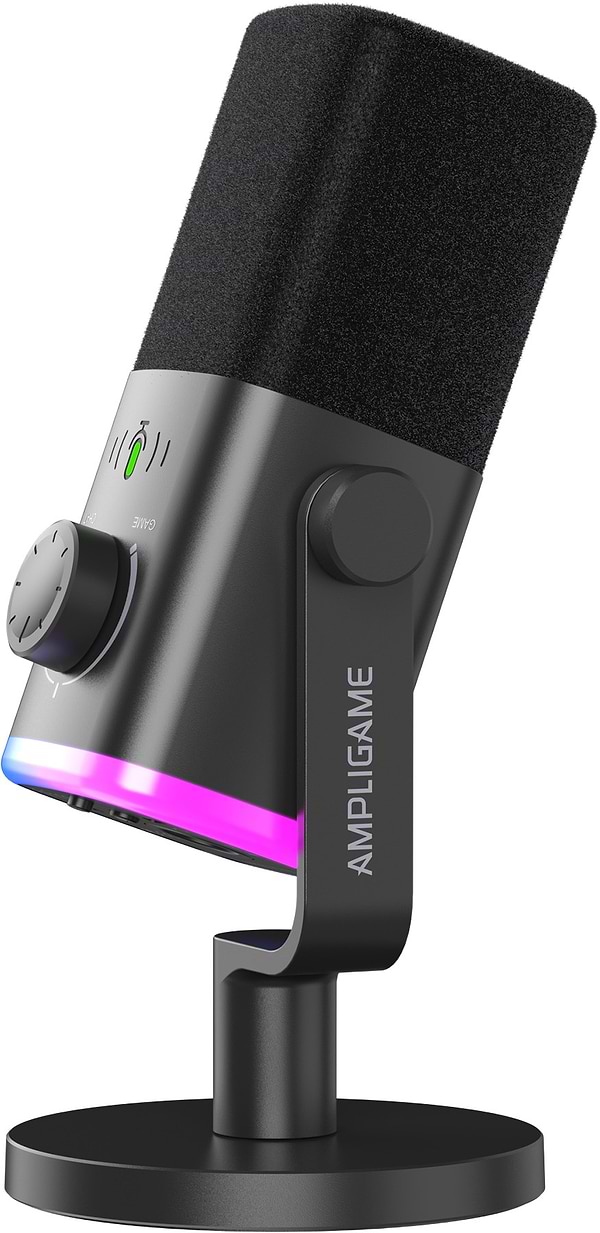 Фото - Мікрофон для компьютера Fifine AM9 XLR/USB Black