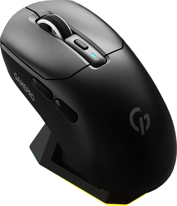 Фото - Мышь беспроводная игровая GamePro Genesis Airmaster Wireless/Bluetooth/USB PixArt PAW3311 Sensor Black (GM167B)