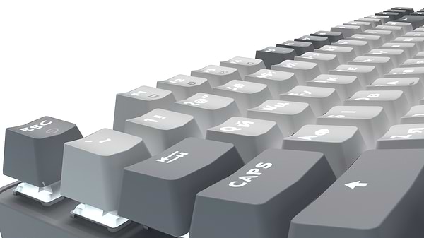 Фото - Клавиатура проводная GamePro Genesis Metallic Outemu Red Swithes USB Gray (MK110G)