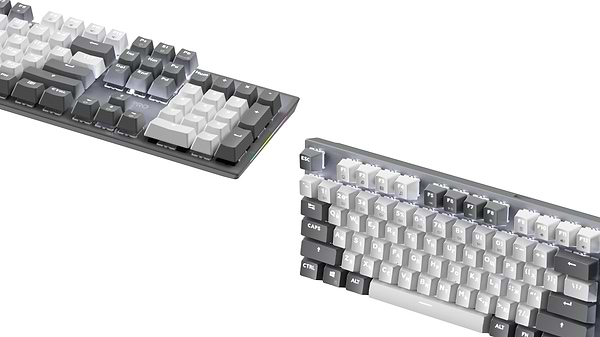 Фото - Клавіатура дротова ігрова GamePro Genesis Metallic Outemu Red Swithes USB Gray (MK144G)