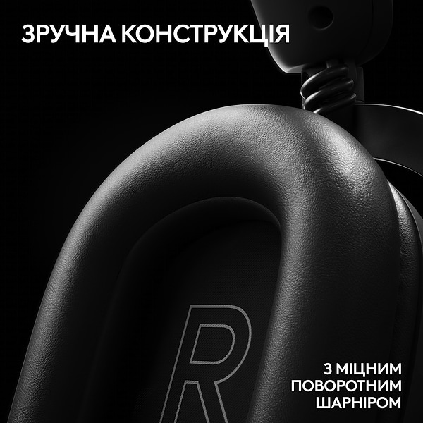 Фото - Гарнітура бездротова ігрова Logitech G PRO X 2 LightSpeed Wireless Black + Stand (991-000550)