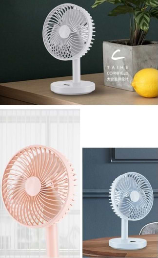 Фото - Вентилятор настільний Jile Desktop small fan 01 White