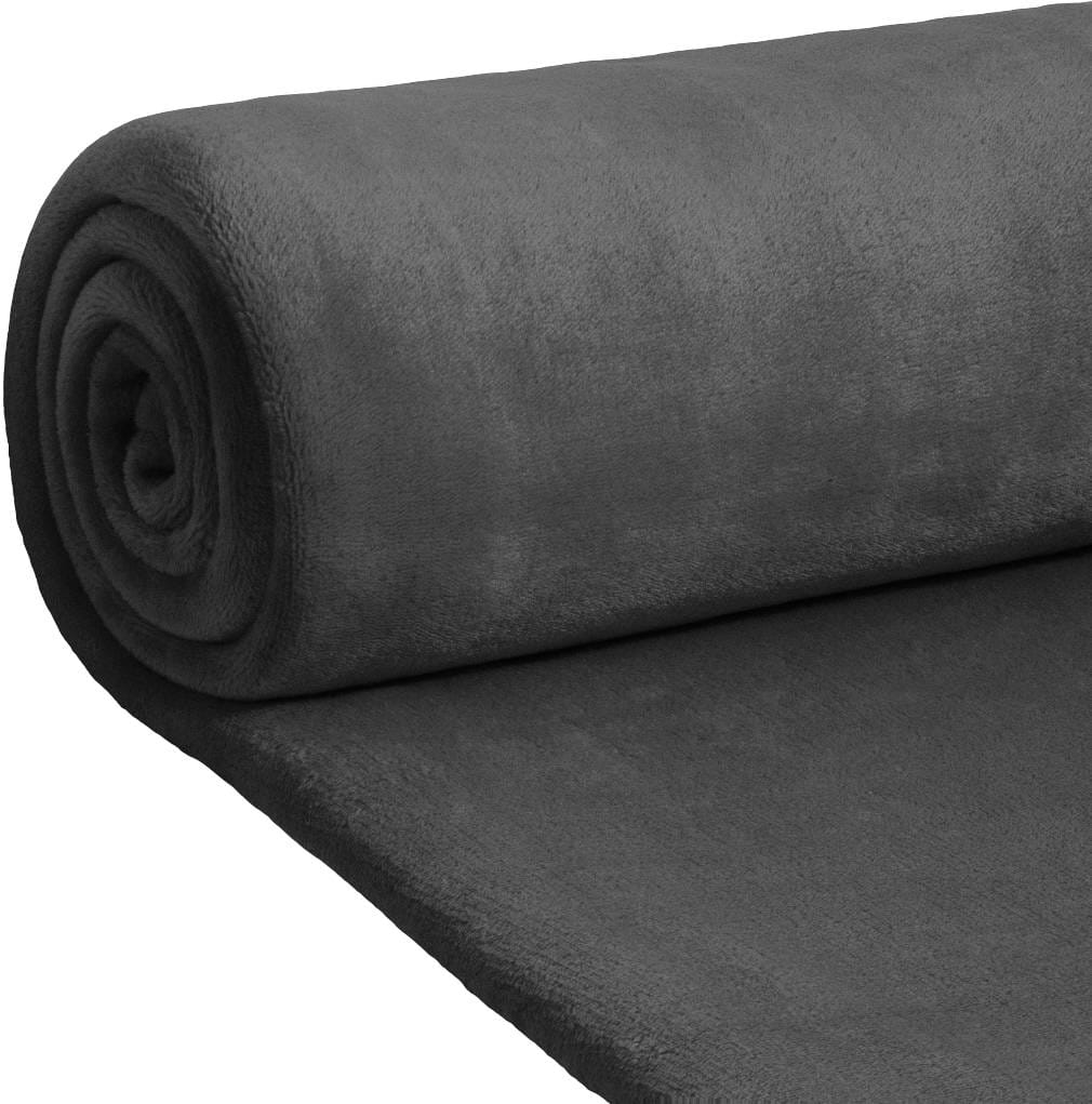 Плед двоспальний Lelit 180х200 темно-сірий (1203045) - Фото 1