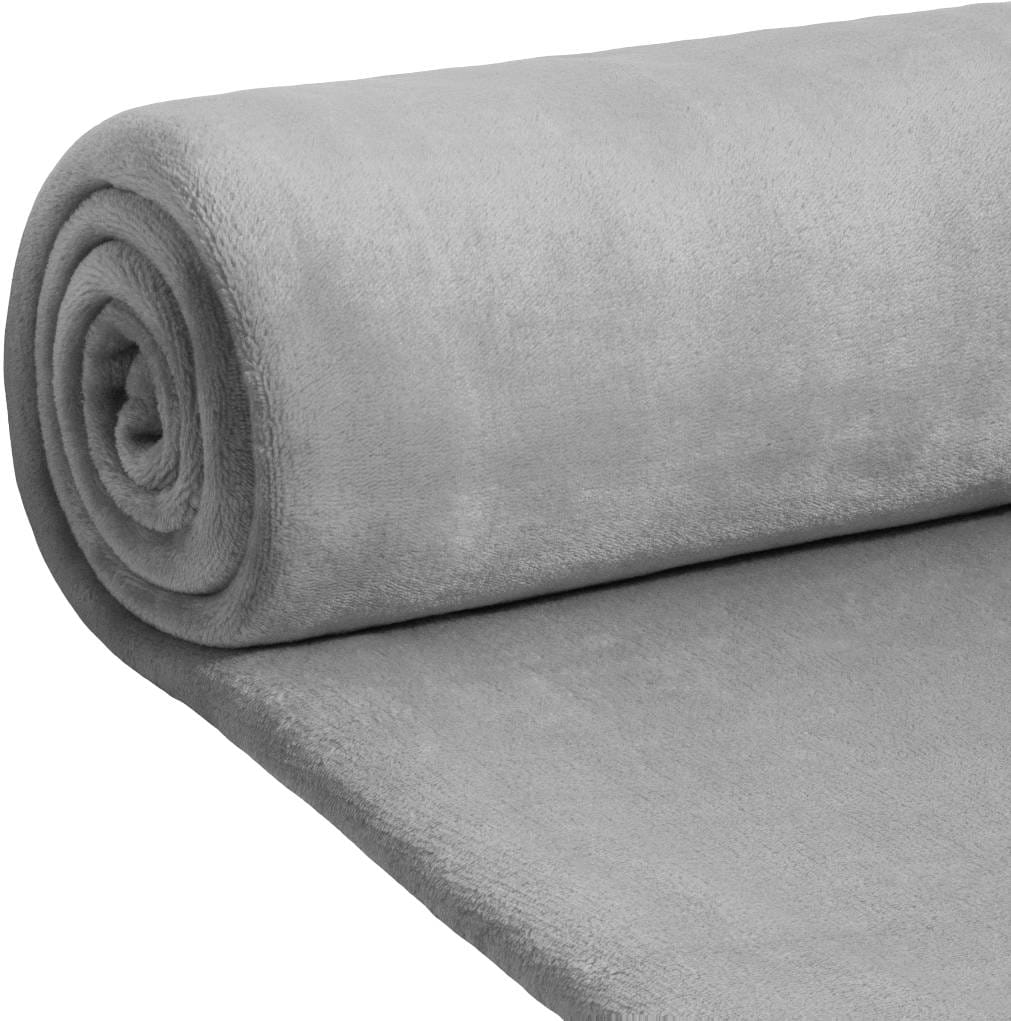 Плед полуторний Lelit 150х200 світло-сірий (1203038) - Фото 1