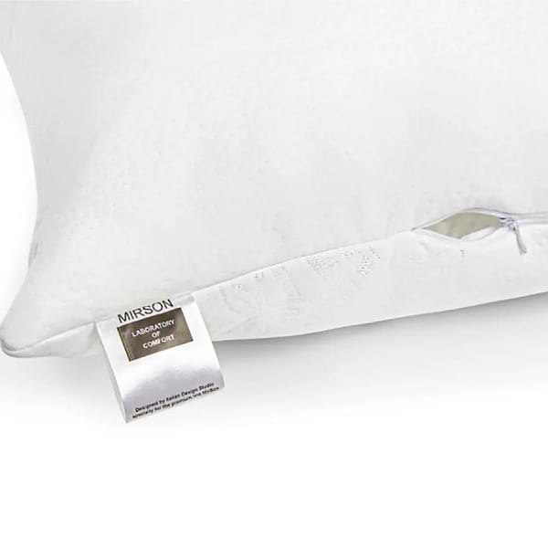 Фото - Подушка стандартна MirSon антиалергенна №761 Julia Eco-soft середня 60х60 см (2200001485969)