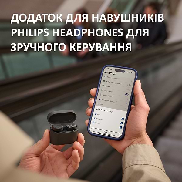 Фото - Наушники вкладыши беспроводные TWS Philips TAT5000BK/00