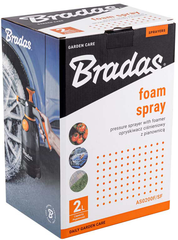 Фото - Опрыскиватель ручной BRADAS FOAM SPRAY 2 л (AS0200F/SF)