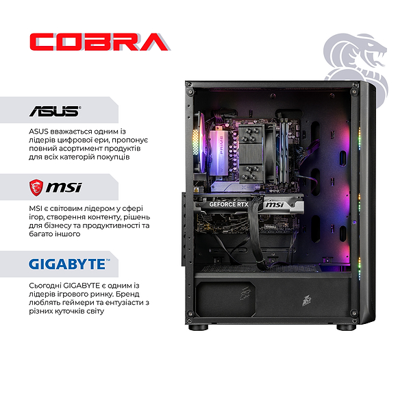 Фото - Системный блок Cobra Advanced (I225F.32.S1.56T.24636)