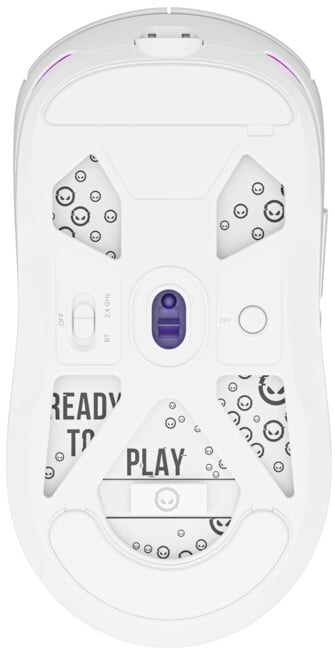 Фото - Мышь беспроводная игровая Lorgar MSA10W Wireless Gaming White (LRG-MSA10W-WH)