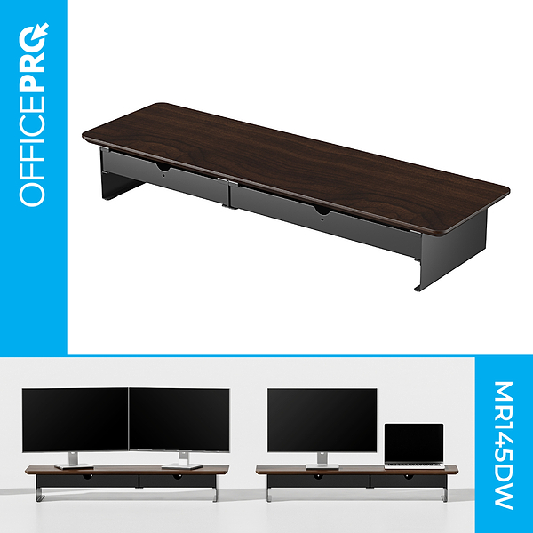 Фото - Стол для ноутбука OfficePro MR145DW Dark Wood/Black