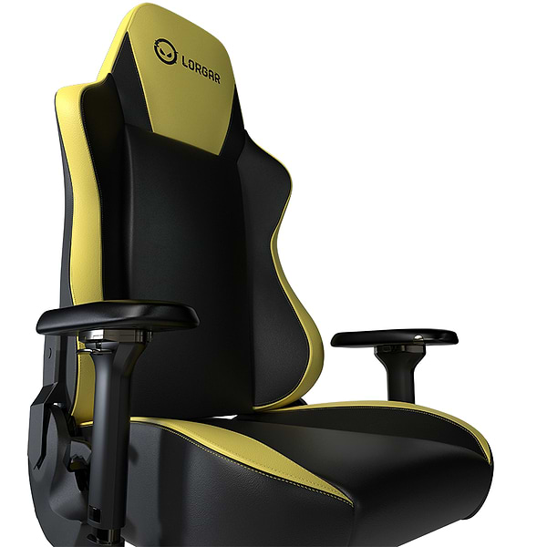 Фото - Кресло для геймеров Lorgar Base 311 Black Yellow (LRG-CHR311BY)