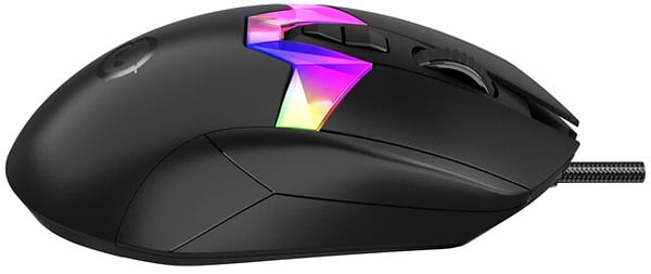 Фото - Мышь проводная игровая Lorgar MSP80 Wired Gaming Mouse Pro Black (LRG-MSP80-BK)