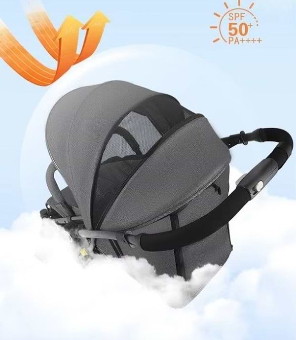 Фото - Коляска прогулочная 525Baby Black