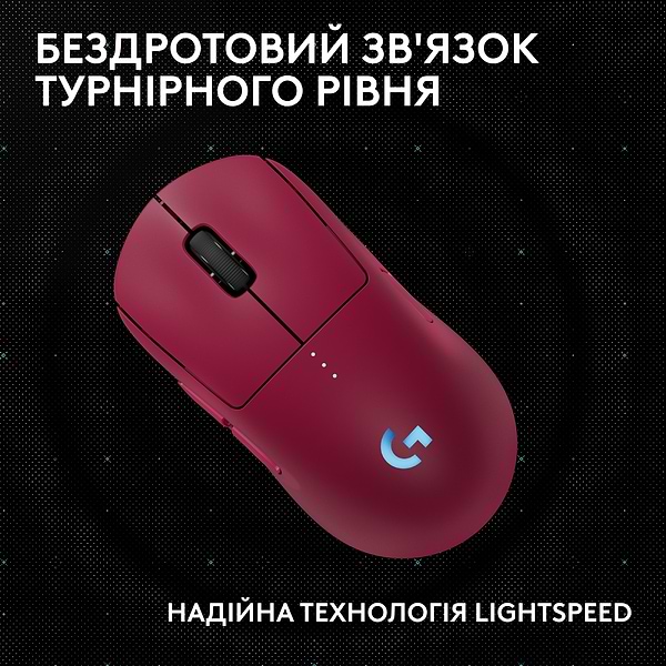 Фото - Миша бездротова ігрова Logitech G PRO 2 LightSpeed Wireless Gaming Mouse Pink (910-007309)
