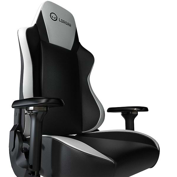 Фото - Кресло для геймеров Lorgar Base 311  Black White (LRG-CHR311BW)