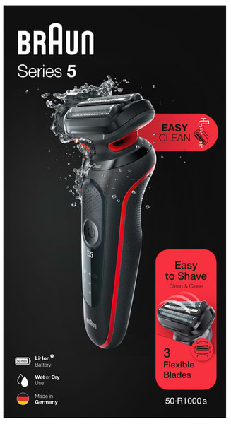 Фото - Бритва Braun Series 5 51-R1000s Black/Red