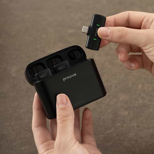 Фото - Мікрофон для смартфона Proove Demo Lightning Black