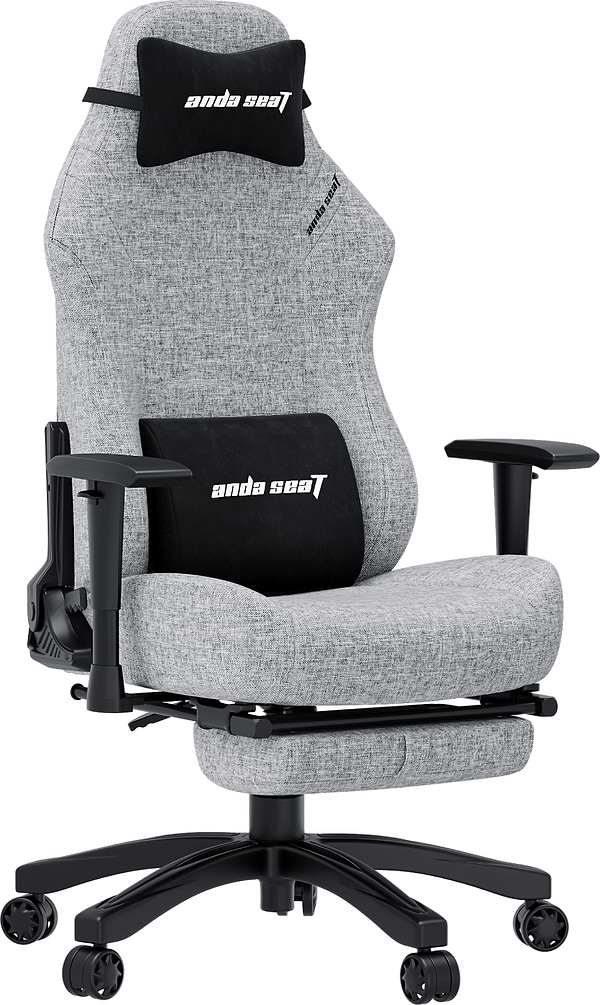 Фото - Кресло для геймеров Anda Seat Luna Pro Size L Gray Fabric (AD18T-44-G-F)