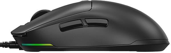 Фото - Миша дротова ігрова Lorgar MSA10 Ultralight Wired Gaming Black (LRG-MSA10-BK)