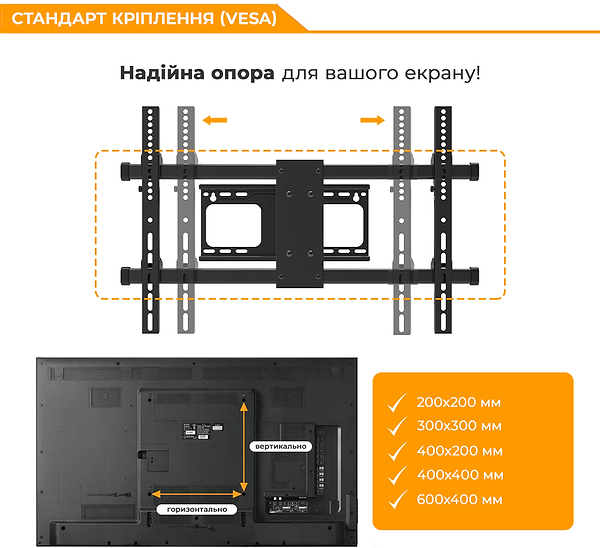 Фото - Крепление для телевизора ITECH PTRB-77