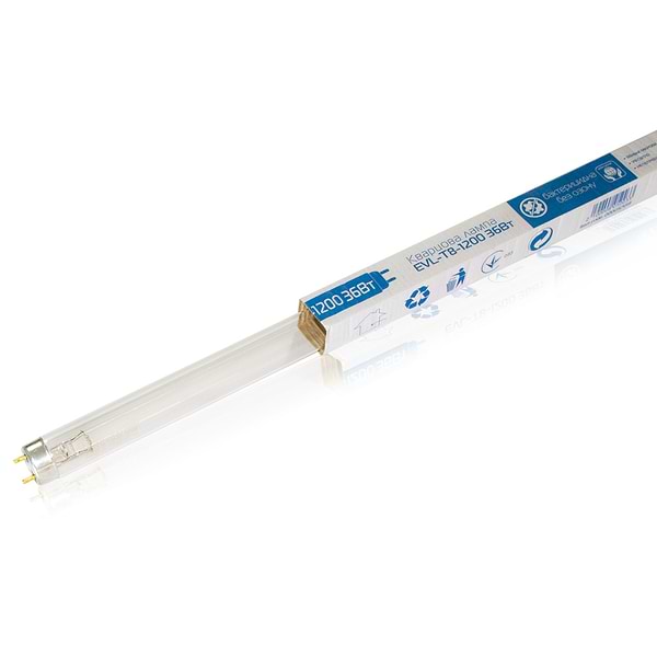 Фото - Бактерицидная лампа EVL T8-1200 без озону (000057019)