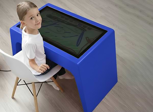 Фото - Интерактивный стол INTBOARD ZABAVA 2.0 32'' + ПО для развлечений - Синий ZABAVA 32 BL 2.0 (10517031)