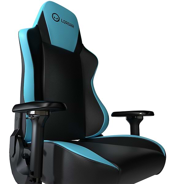 Фото - Кресло для геймеров Lorgar Base 311 Black Blue (LRG-CHR311BBL)
