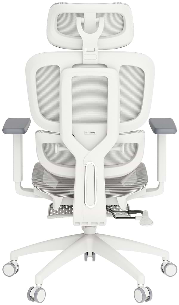 Фото - Кресло офисное OfficePro Skyline Footrest (OC750-W-LG-LG) White/Light Gray