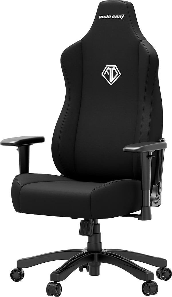 Фото - Кресло для геймеров Anda Seat Novis Size L Black Fabric (AD23-L-01-B-F)