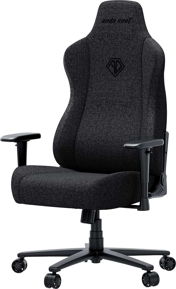 Фото - Крісло для геймерів Anda Seat Novis Size XL Dark Gray Fabric (AD23-XL-01-GB-F)