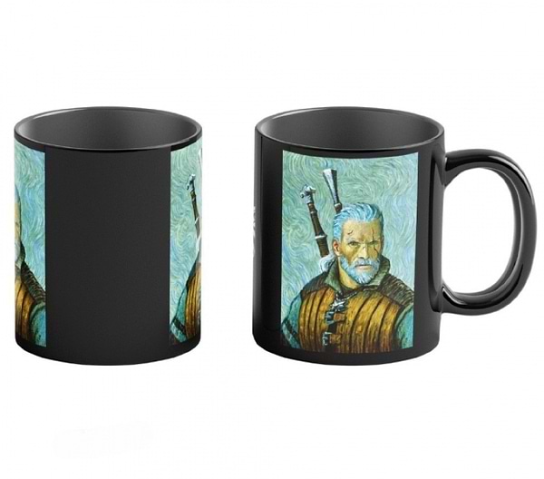 Фото - Чашка Good Loot Game Art Chronicles: The Witcher Geralt Van Gogh (5908305247661)