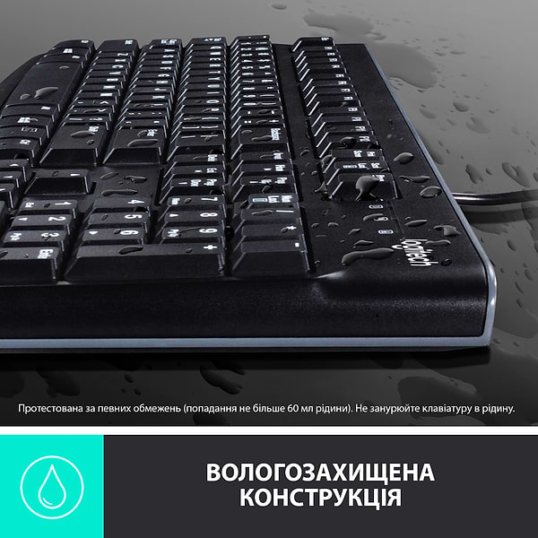Фото - Клавіатура+миша Logitech MK120 USB UA (920-002563)