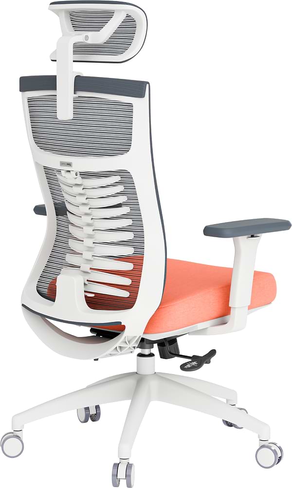 Фото - Кресло офисное OfficePro Balance (OC550-W-DG-OR) White/Dark Gray/Orange