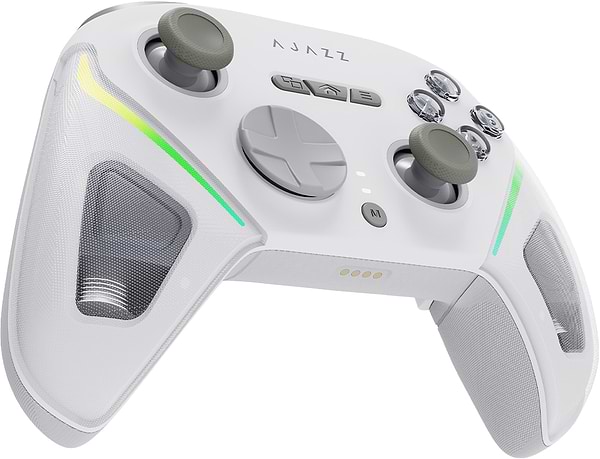 Фото - Геймпад Ajazz 2.4G/BT/USB RGB White (GP100S-W)