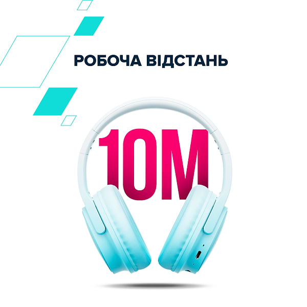 Фото - Навушники накладні бездротові Canyon OnRiff 4 Bluetooth Blue (CNS-CBTHS4BL)