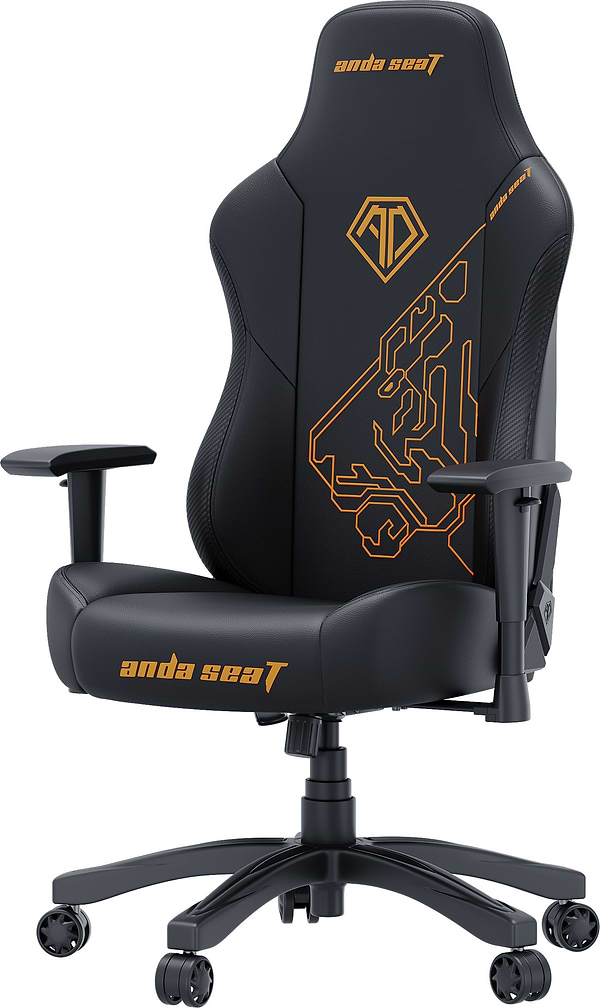 Фото - Кресло для геймеров Anda Seat Phantom 3  Tiger edition Black PVC Size L (AD18Y-14-B-PV/C)