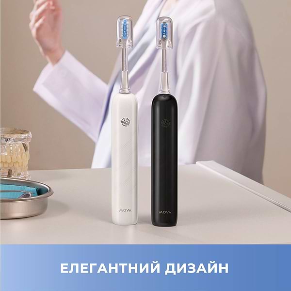 Фото - Зубна щітка електрична Mova Fresh Black (ATB13A-BK)