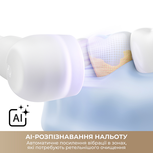 Фото - Зубна щітка електрична Mova Fresh 20 Sensus White (ATS25B-WH)