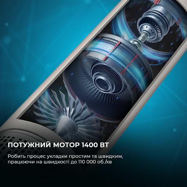 Фото - Стайлер Cecotec Bamba CeramicCare 12 in 1 AirGlam Champagne (CCTC-00249)