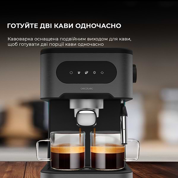 Фото - Кофеварка рожковая Cecotec Power Espresso 20 ColdBrew CCTC-00268