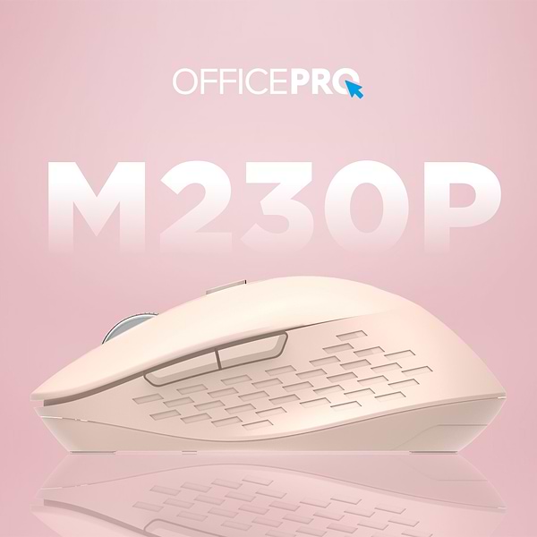 Фото - Миша бездротова OfficePro M230P Silent Click Wireless Pink (M230P)