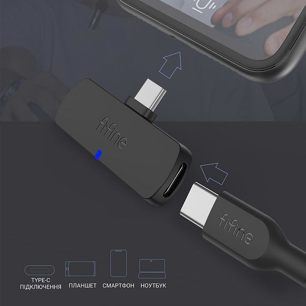 Фото - Микрофон для смартфона Fifine M6