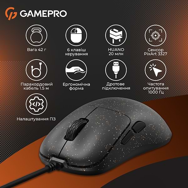 Фото - Мышь проводная игровая GamePro GM690D